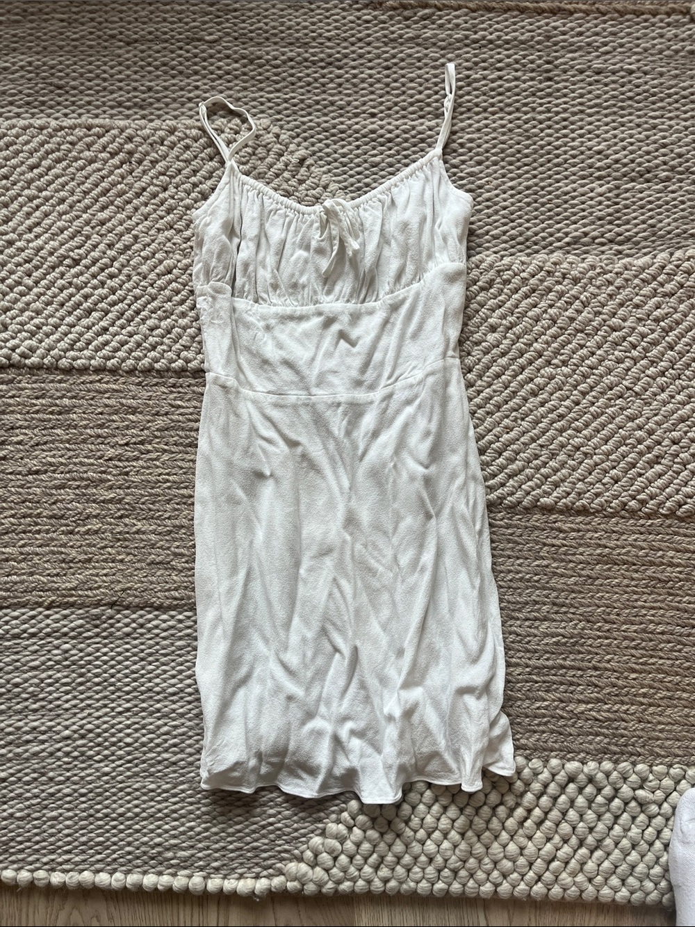 Sunday Best White Slip Dress Camisole